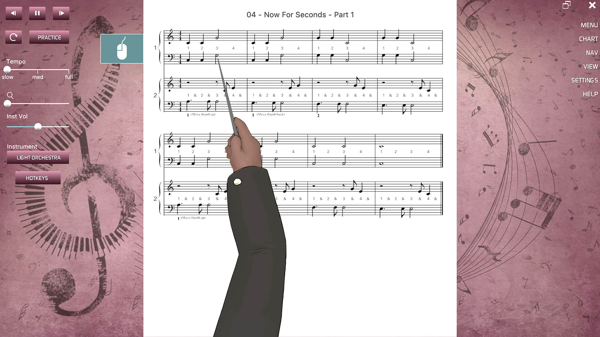 Musiah piano lessons app screenshot showing how to read sheet music