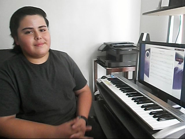 Michael Ortiz completed the Musiah piano lessons course