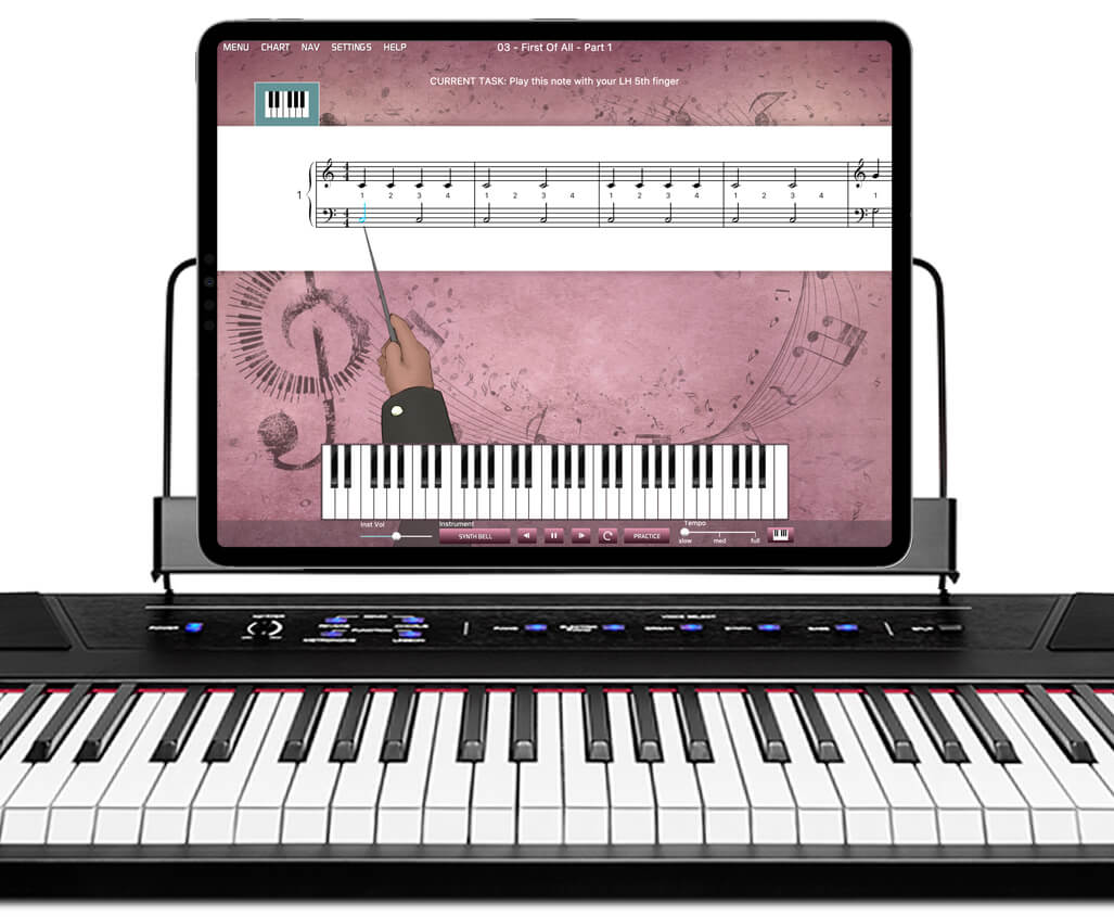 What are the 3 main kinds of Online keyboard lessons?